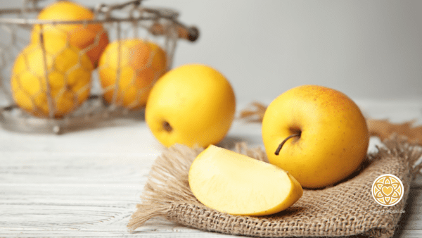 Oxidation beim Apfel