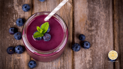 Heidelbeer-Smoothie bei Gastritis