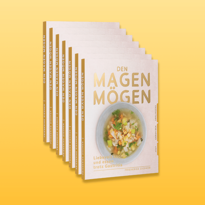 Händlerpaket Kochbuch "Den Magen mögen" 7 Stück incl. 20%